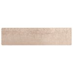 vidaXL Coureur de Tapis MARSA Beige 80 x 450 cm Polyester et PVC