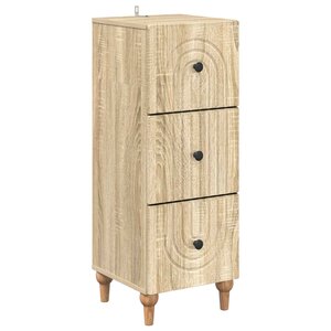 vidaXL Armoire à tiroirs 33 x 34 5 x 90 cm Bois d'ingénierie