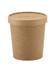 (1 lot   500 pots) pot carton 24cl