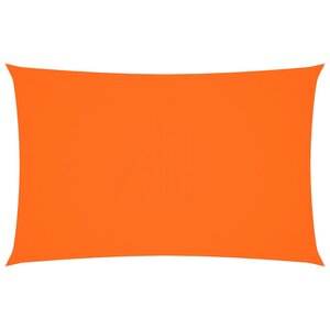 vidaXL Voile de parasol tissu oxford rectangulaire 2x5 m orange