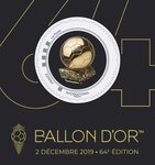 Collector 1 timbre - Ballon d'Or - Lettre Prioritaire