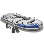 Intex Jeu de bateau gonflable avec rames et pompe 68325NP