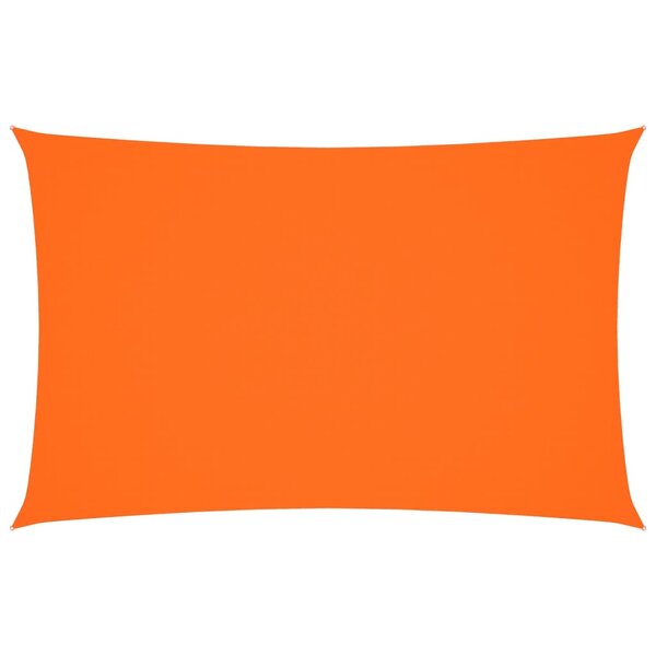 vidaXL Voile de parasol tissu oxford rectangulaire 2x5 m orange