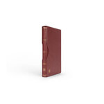 Classeur Premium cuir 32 pages avec étui de protection. Couleur - Bordeaux