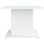 Vidaxl table basse blanc 55 5x55 5x40 cm aggloméré
