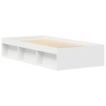 vidaXL Cadre de lit sans matelas blanc 90x200 cm