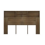 vidaXL Armoire de tête de lit Chêne marron 160x19x103 5 cm