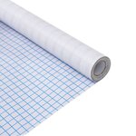 vidaXL Films pour fenêtre dépoli design à rayures PVC
