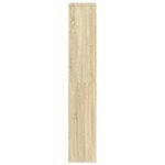 vidaXL Bibliothèque chêne sonoma 100x33x187 5 cm bois d'ingénierie