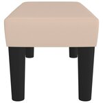 vidaXL Banc Cappuccino 70x30x30 cm Similicuir