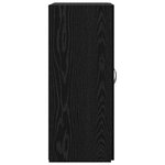 vidaXL Cabinet de Bureau Chêne noir 60 x 32 x 77.5 Bois d'ingénierie