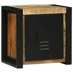 vidaXL Ensemble de mobilier de salle de bain avec étagère 4 Pièces