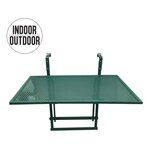 Table de balcon pliable en métal lina