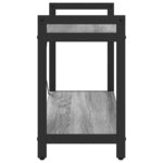 vidaXL Étagère Sonoma gris 40 x 30 x 85 cm Bois d'ingénierie