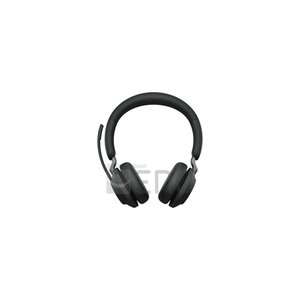Jabra Evolve2 65 Casque PC Sans Fil - Casque Audio Certifié UC avec Annulation du Bruit et Batterie Longue Durée - Adaptateur Bl