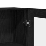 vidaXL Bibliothèque Chêne noir 82.5 x 30.5 x 80 cm Bois d'ingénierie