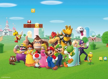 Puzzle 200 p XXL - les aventures de Super Mario