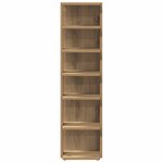 vidaXL Armoire à chaussures chêne artisanal bois d'ingénierie