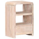 vidaXL Table de chevet 40x30x60 cm Bois d'acacia massif