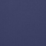 vidaXL Coussins palette lot de 7 tissu bleu marine