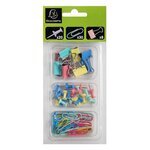 Kit De 58 Attaches Aquarel - Couleurs Assorties - Exacompta