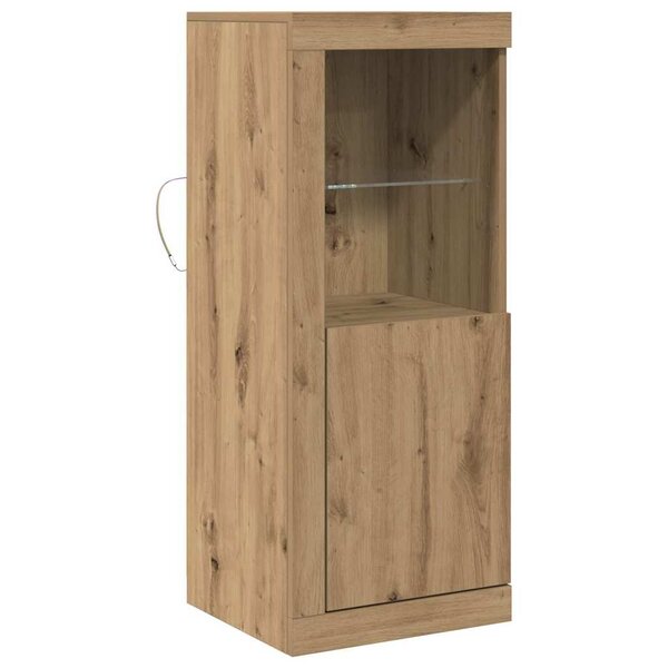 vidaXL Buffet Marron 41 x 37 x 100 cm Bois d'ingénierie