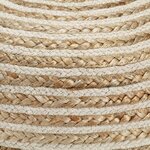 vidaXL Pouf fait à la main 40 x 45 cm Jute