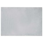 vidaXL Tapis en Fourrure Synthétique de Lapin Olite Gris 140 x 200 cm