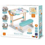 Smoby bureau modulo space 2 en 1 80 pcs