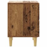 vidaXL Table de chevet Bois ancien 62 x 34 5 x 48 cm Bois d'ingénierie