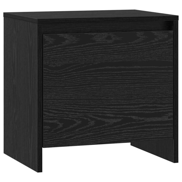 vidaXL Cabinet de chevet Chêne noir 45 x 34 x 44 5 cm