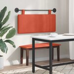vidaXL Tête de lit suspendue Tissu en velours côtelé