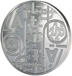 Pièce de monnaie en Argent 2 Dollars g 62.2 (2 oz) Millésime 2025 Art is Art PRECIOUS FRUIT OF ART