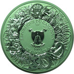 Monnaie ALKONOST SPACE GREEN Slavic Bestiary 2 Oz Argent 1000 Francs Cameroon 2026