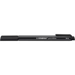 Stylo feutre pointMax pointe moyenne 0.8mm noir x 10 STABILO