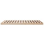 vidaXL Cadre de lit surélevé Naturel 180 x 210 cm Bois de pin massif