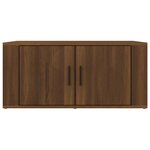 vidaXL Table basse Chêne marron 80x50x36 cm Bois d'ingénierie
