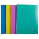 Protège-documents En Polypropylène Rigide Forever Young 80 Vues - A4 - Couleurs Assorties - X 12 - Exacompta