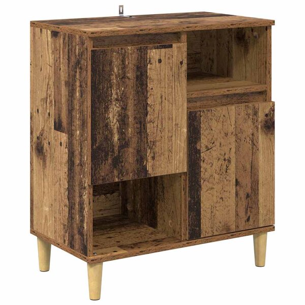 vidaXL Buffet Bois ancien 35 x 60 x 70 cm Bois d'ingénierie