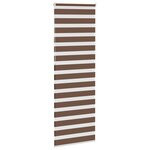 vidaXL Store zèbre marron 80x230 cm largeur du tissu 75 9 cm polyester