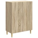 vidaXL Buffet Chêne Sonoma 66 x 34 5 x 90 cm Bois d'ingénierie