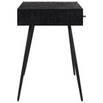 vidaXL Bureau 117x56 5x75 cm teck massif récupéré