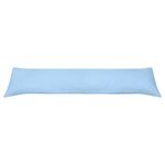 vidaXL Oreiller de corps 40 x 145 cm Bleu
