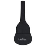 vidaXL Guitare classique avec sac pour débutants Noir 3/4 36"