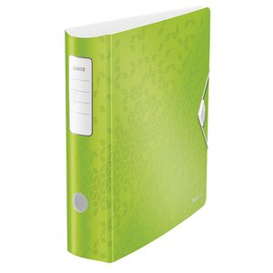 Classeur à levier 180° Active WOW A4 maxi  polypropylène, Dos 80 mm Capacité 500 feuilles - Vert