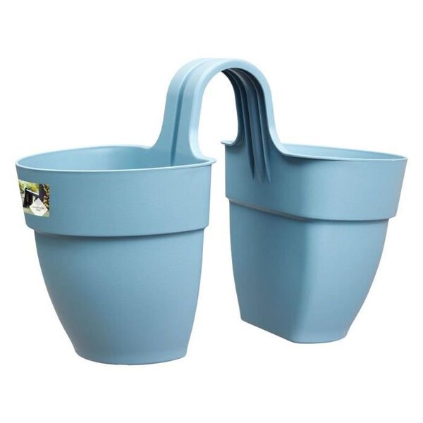 ELHO - Pot de fleurs -  Vibia Campana Flower Twin 21 - Bleu Vintage