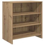 vidaXL Buffets 3 Pièces chêne artisanal 70 x 41 x 75 cm Bois d'ingénierie