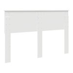 vidaXL Tête de lit Blanc 150 cm Bois d'ingénierie