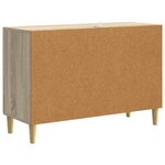 vidaXL Buffet Chêne Sonoma 89 x 34 5 x 60 cm Bois d'ingénierie
