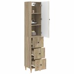 vidaXL Ensemble de Meubles 2 Pièces 33 x 34 5 x 90 cm Bois d'ingénierie
